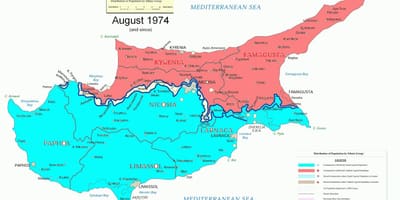 Mapa Cypru ds.